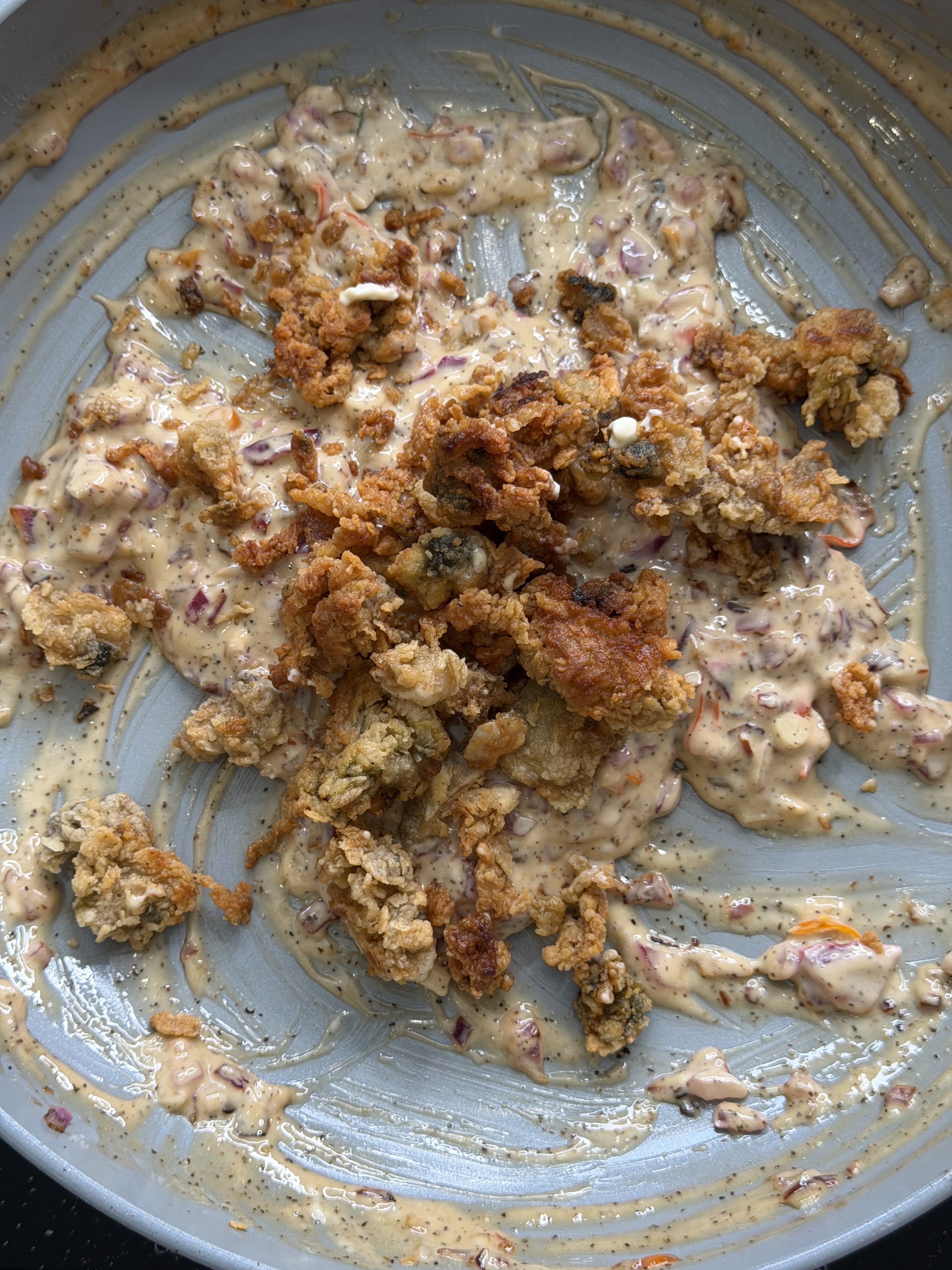 Crispy Oyster Sisig