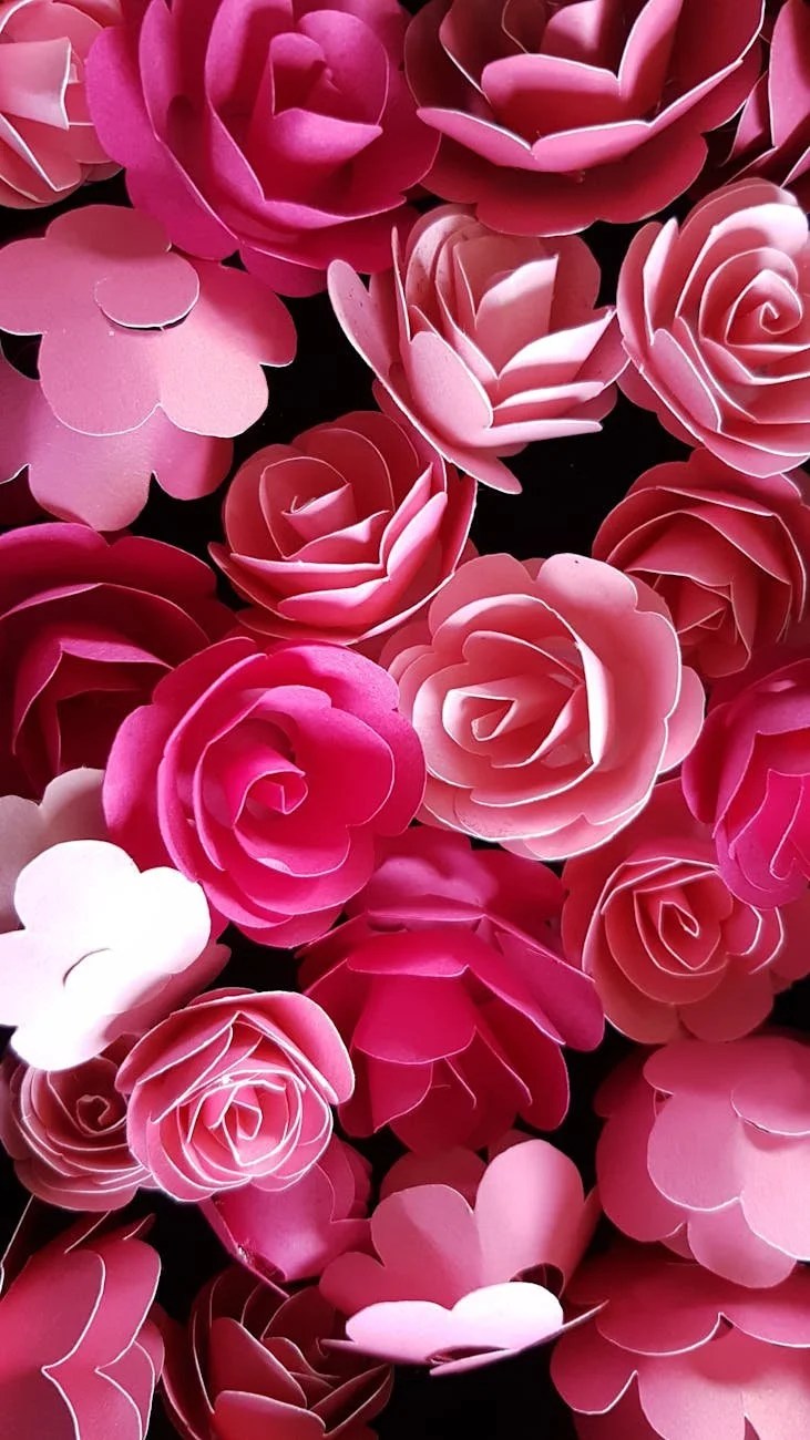 paper roses
