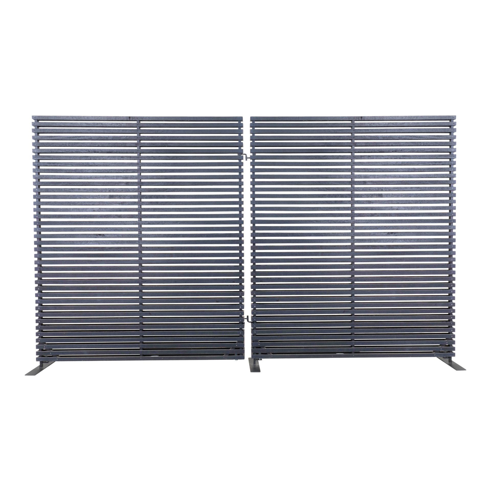 Made with mixed natural hardwood that's been mounted onto a durable aluminum frame