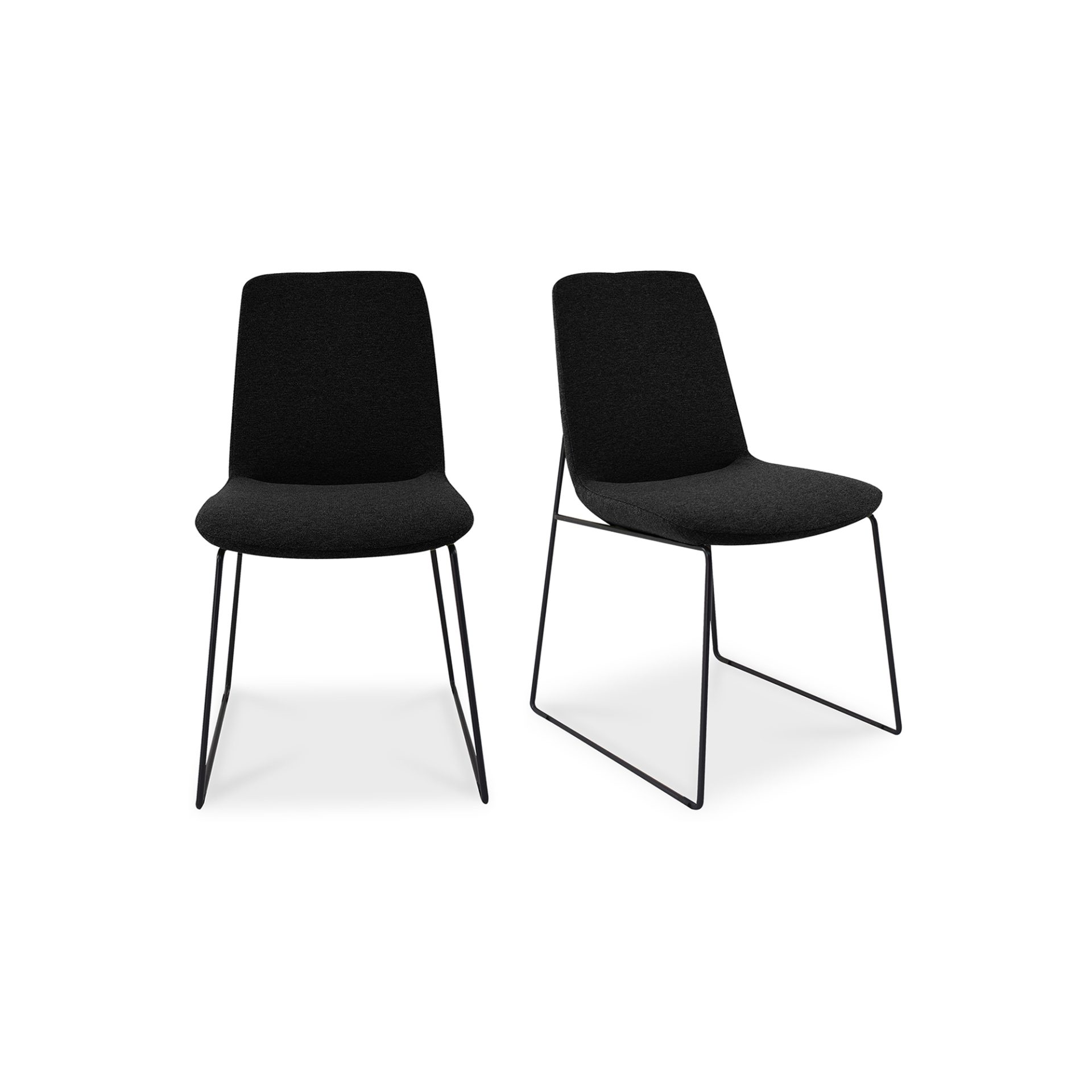 A little vintage inspiration can go a long way. The Ruth dining chair’s simple retro form is complemented by slim
