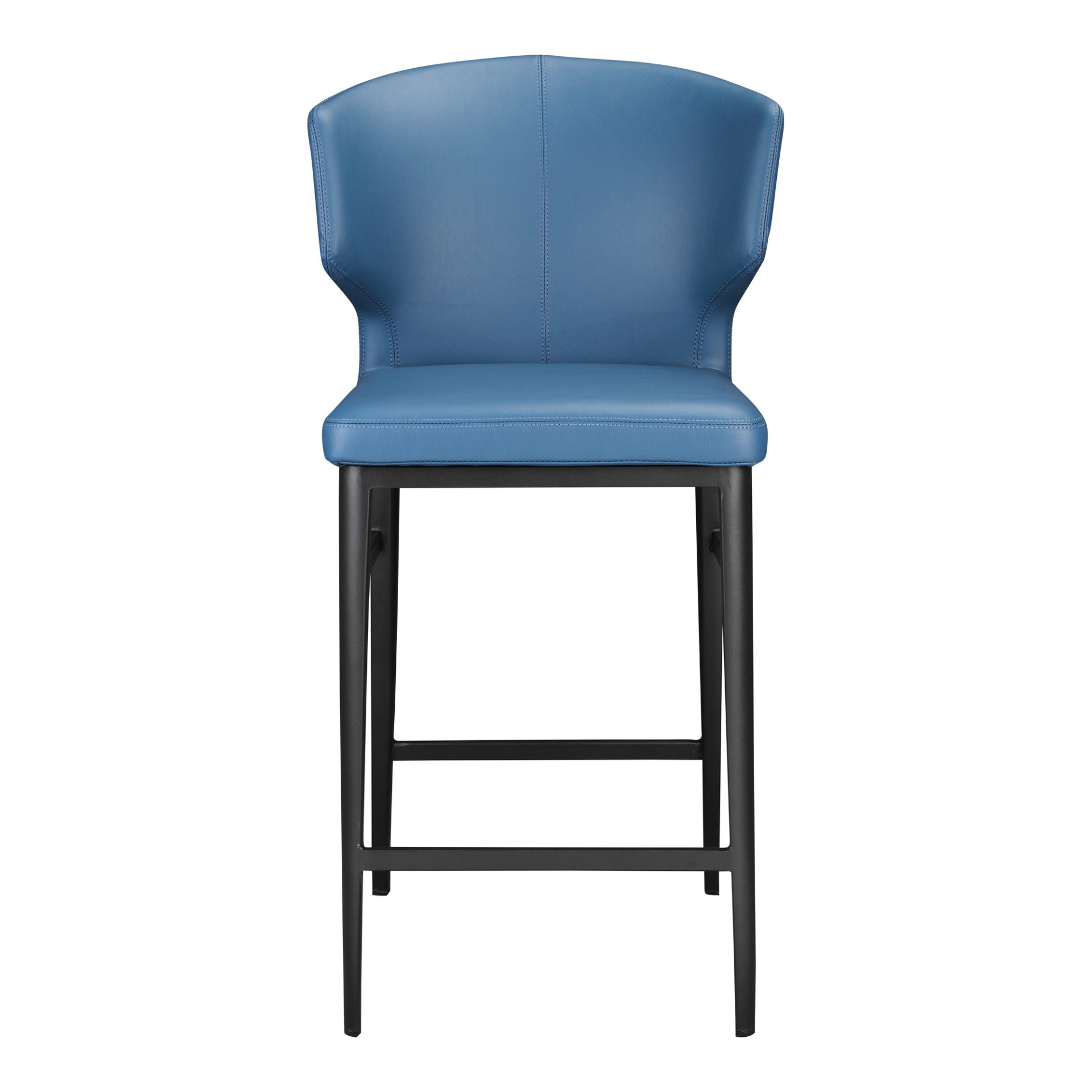 The Delaney Stool has a nice profile that looks great from all angles. A sturdy steel frame with a modern look.