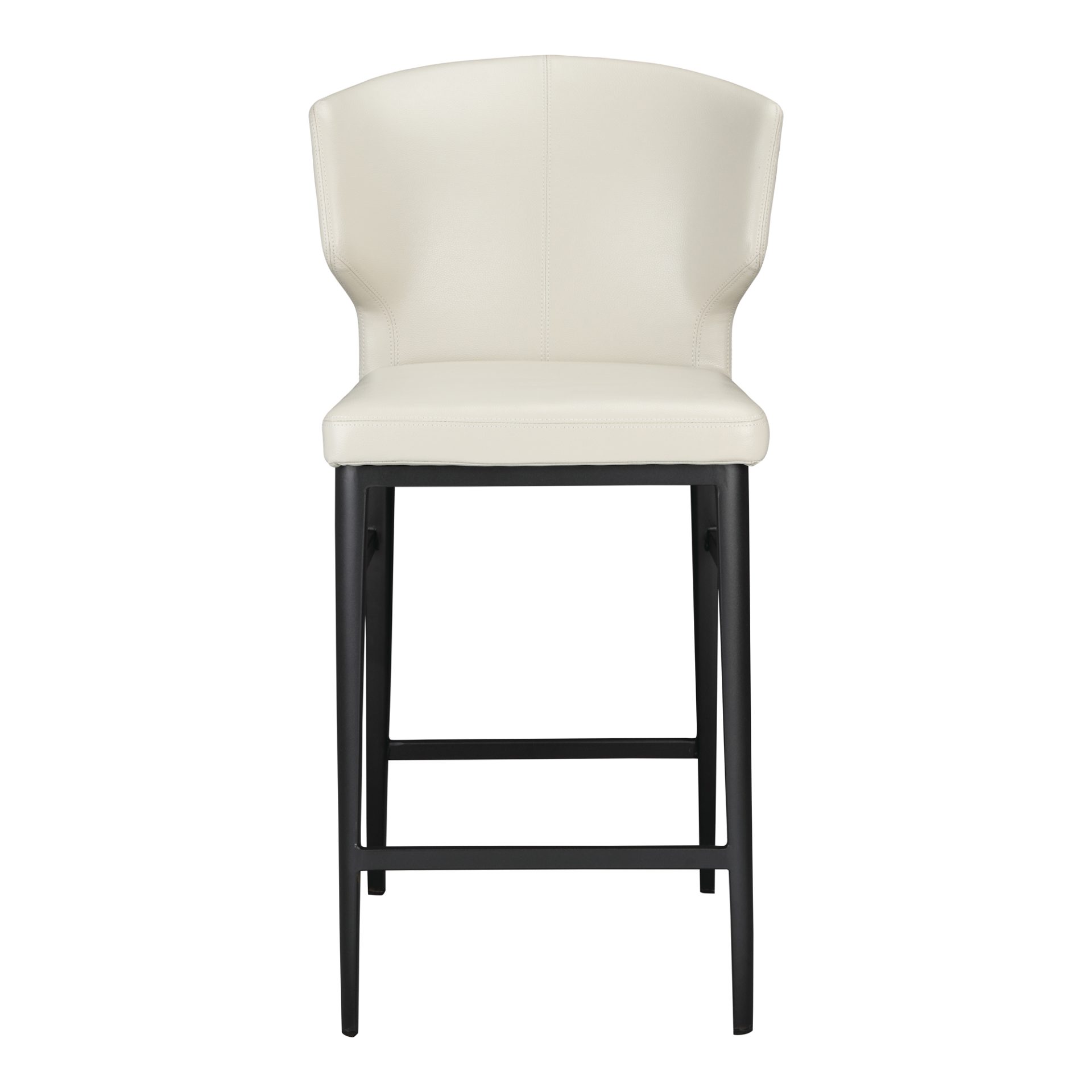 The Delaney Stool has a nice profile that looks great from all angles. A sturdy steel frame with a modern look.