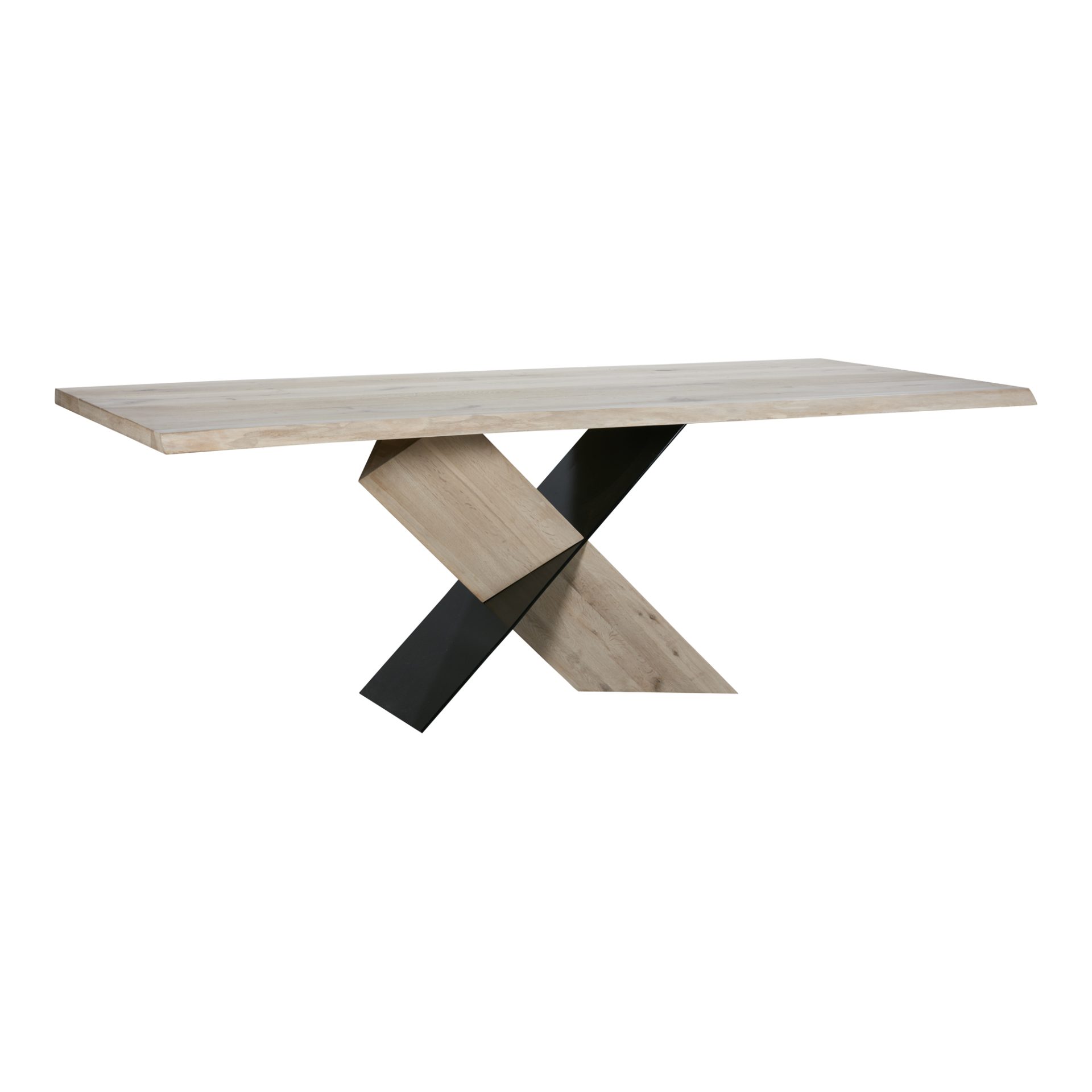 Always trust your instinct. Made from beautiful oak with a white waxed finish