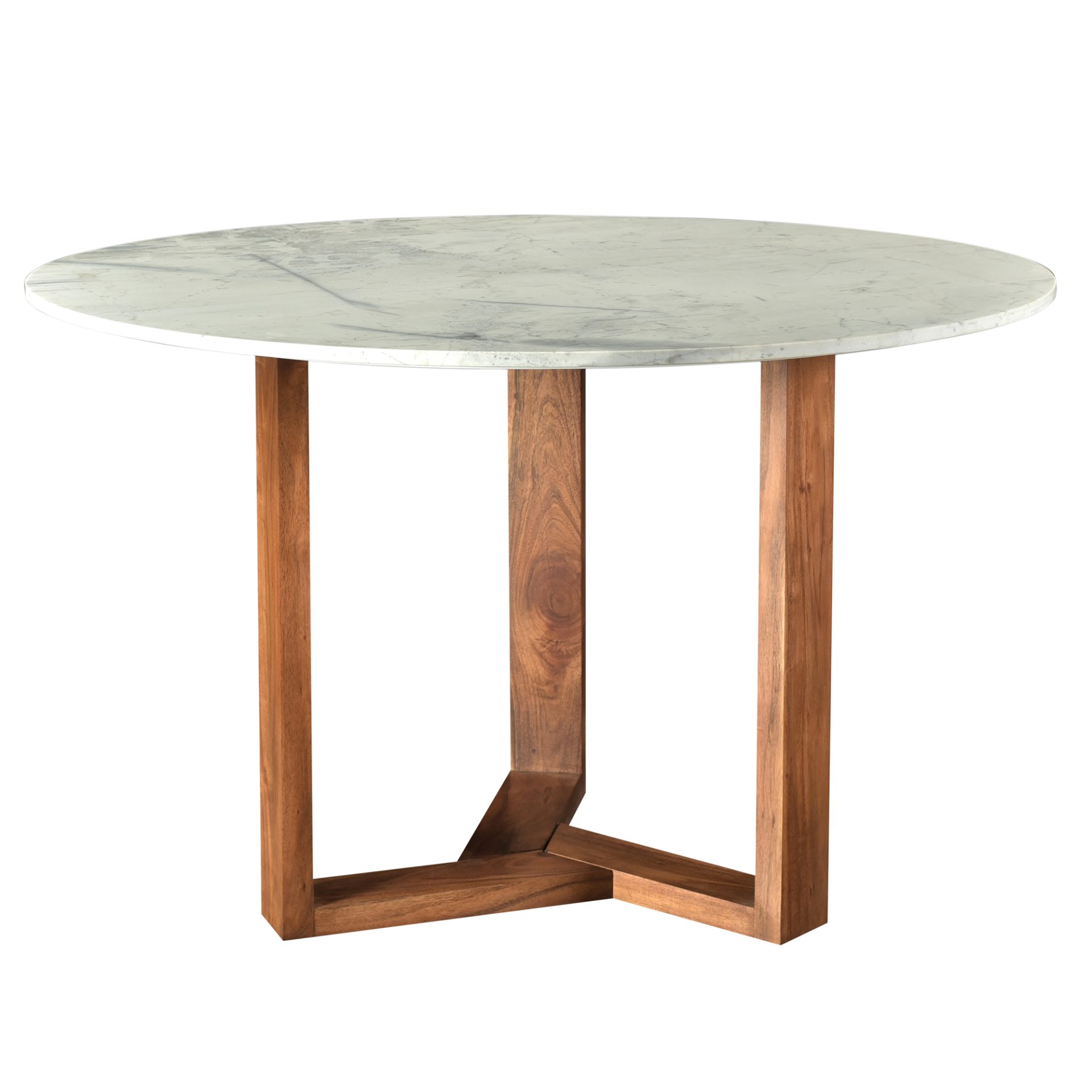 There's been no better pairing since wine and cheese. With a solid Satwaria marble tabletop