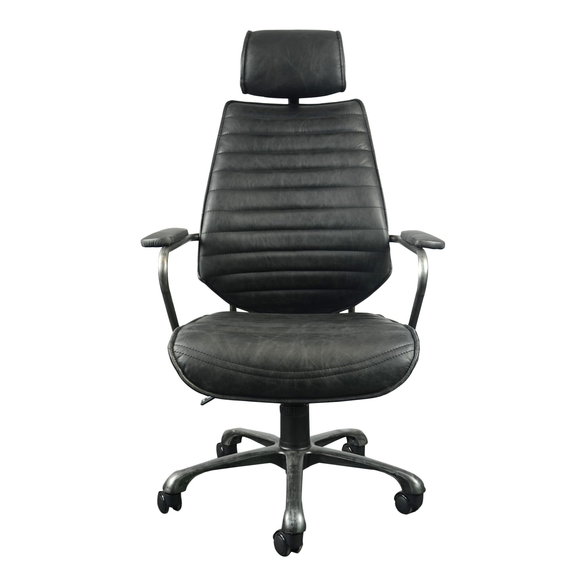 Upgrading your home office? Workspace is workflow and enhancing your daily productivity should start with comfort - without compromising style. The Executive is a high-performance task chair that encourages natural movements with curves