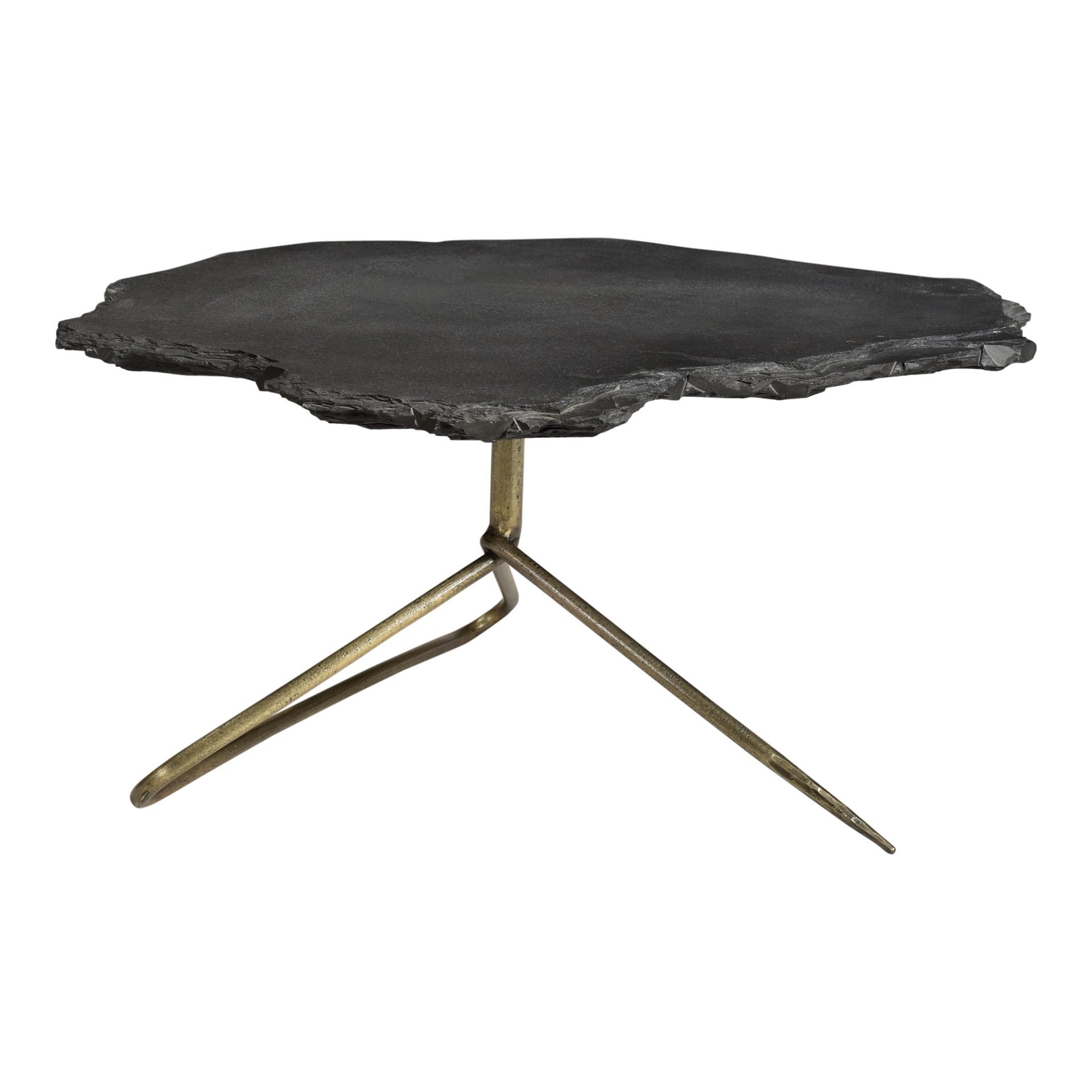 Dare to be different with the Sheridan Coffee Table. The combination of metal and stone gives this piece a natural appeal