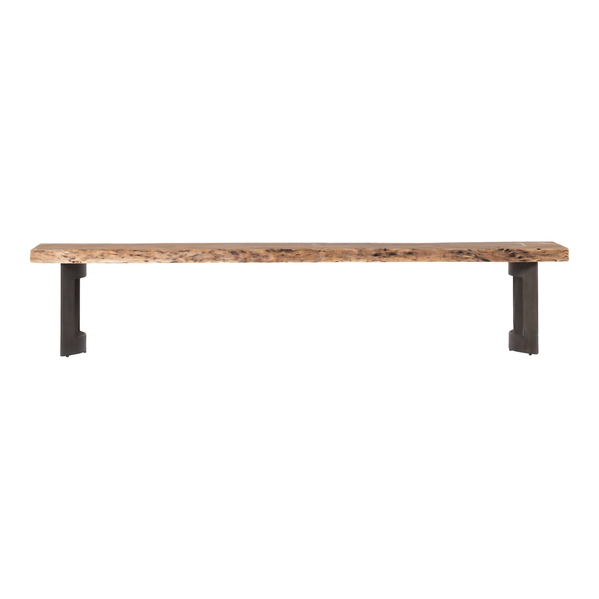 The Bent collection puts nature’s craft front and center. Made of beautiful solid acacia wood