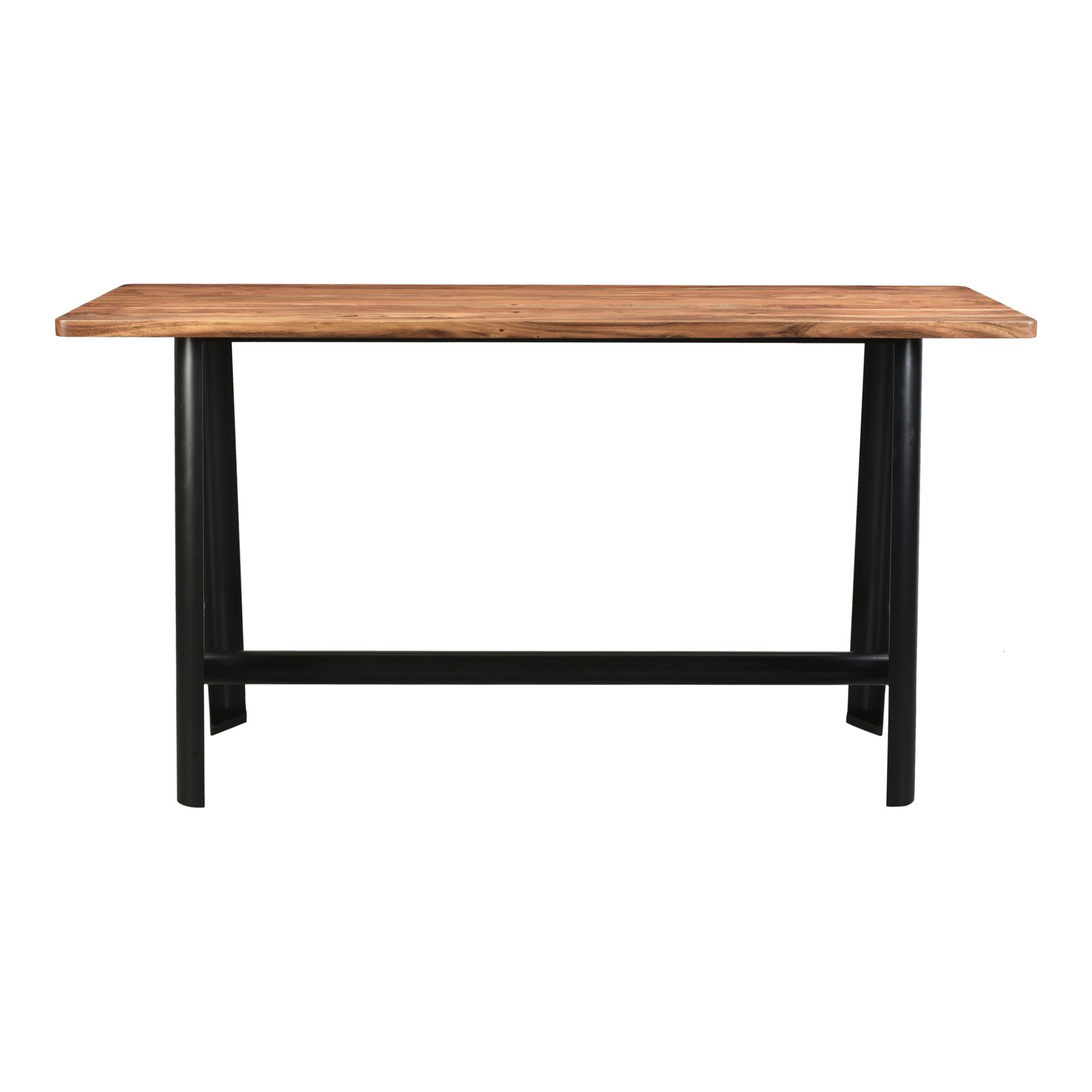 Industrial style at its finest. The Craftsman Bar Table features a beautiful