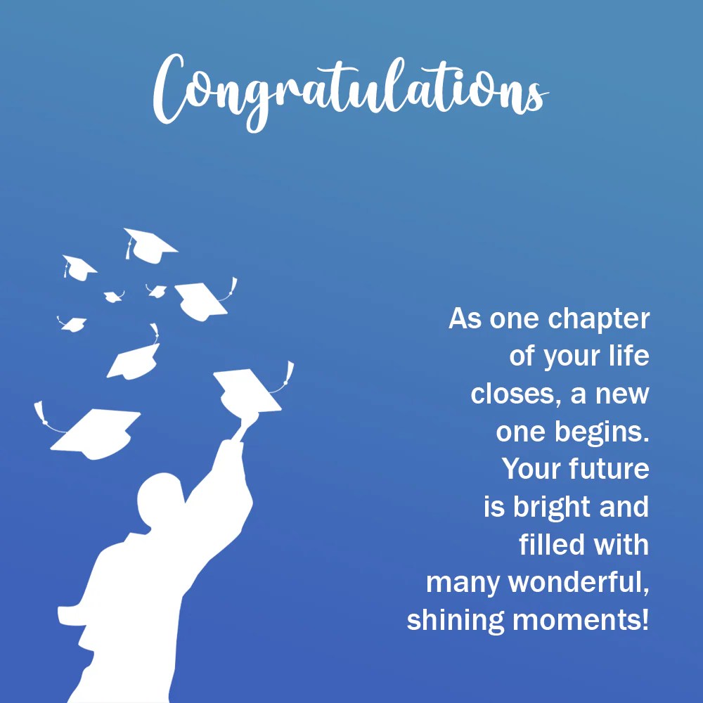 Graduation Message Card Customyx