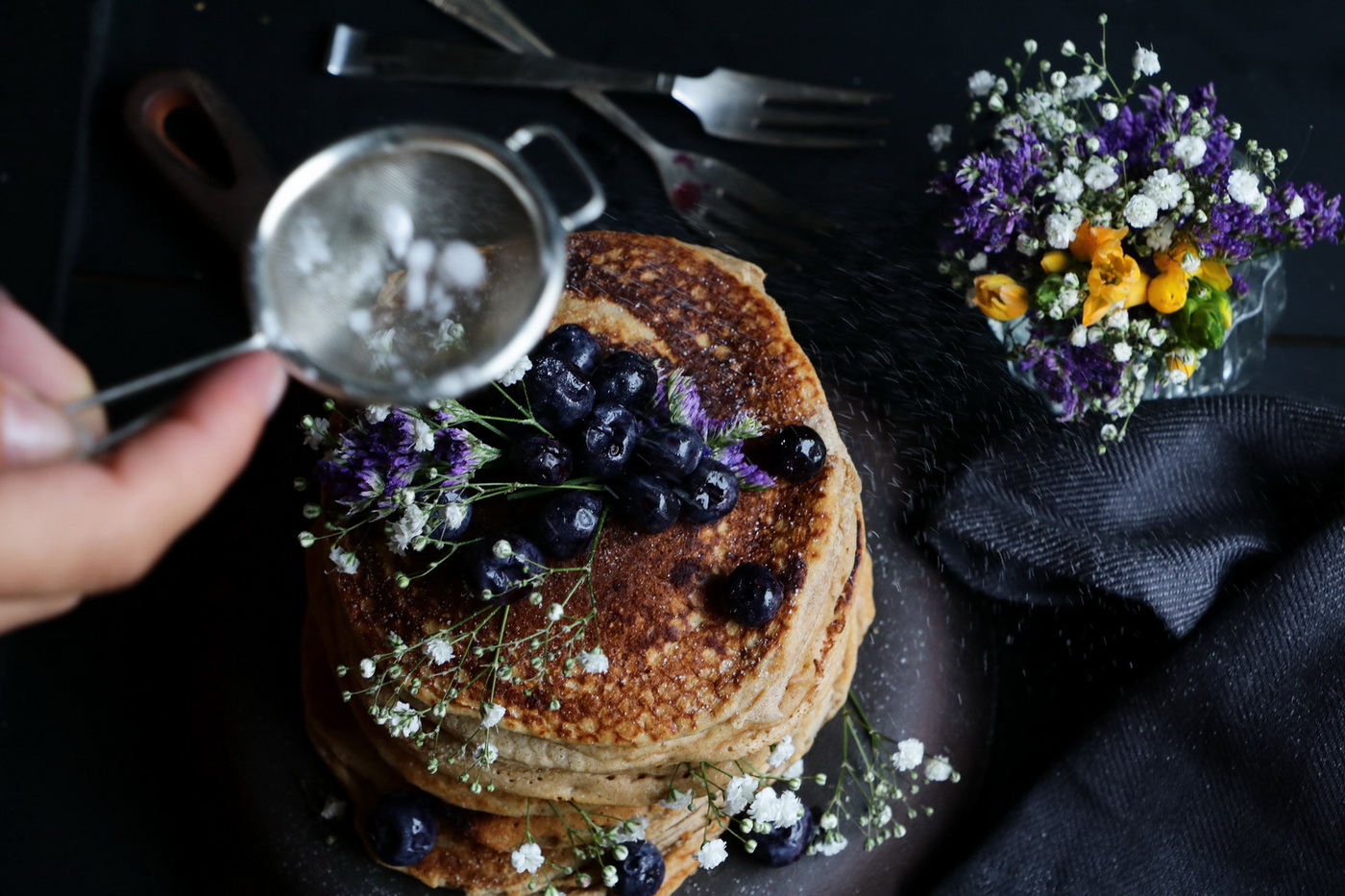 Whole Grain Spelt Flour Pancakes Neta Cooks