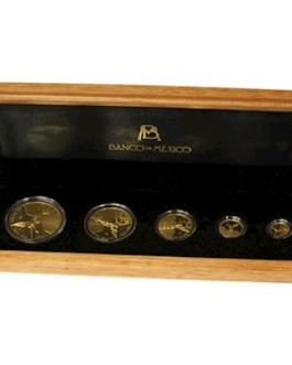 2021 Proof Mexican Gold Libertad 5-Coin Set