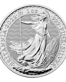 Britannia 2022 1 oz Silver Bullion Coin (50 Coins)