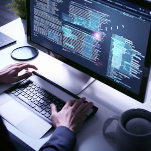 Netcode Tech Services - Artistic Minimal Design - Desktop