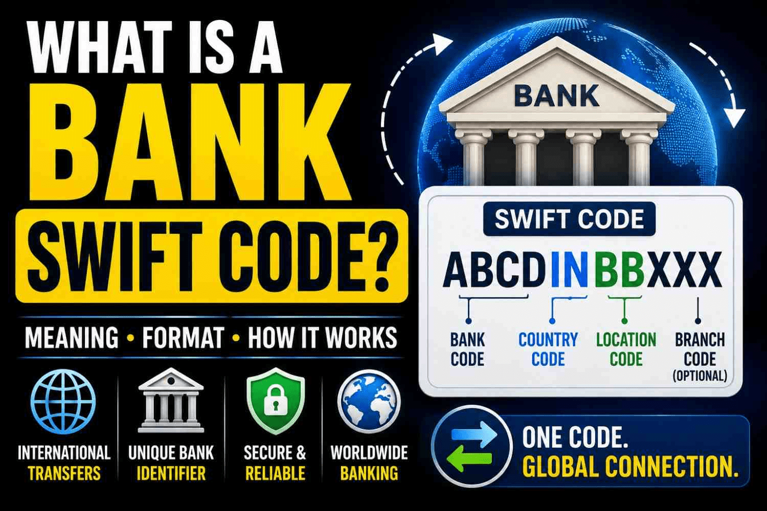What Is a Bank SWIFT Code