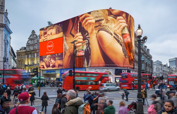 Now we have digital boards, with which you can create interactive ad. Piccadilly Billboard Lights Return With Interactive Features Netimperative