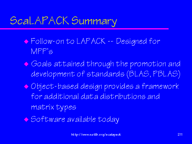 Scalapack Hands On - Premium Gradient Photo Gallery - Desktop