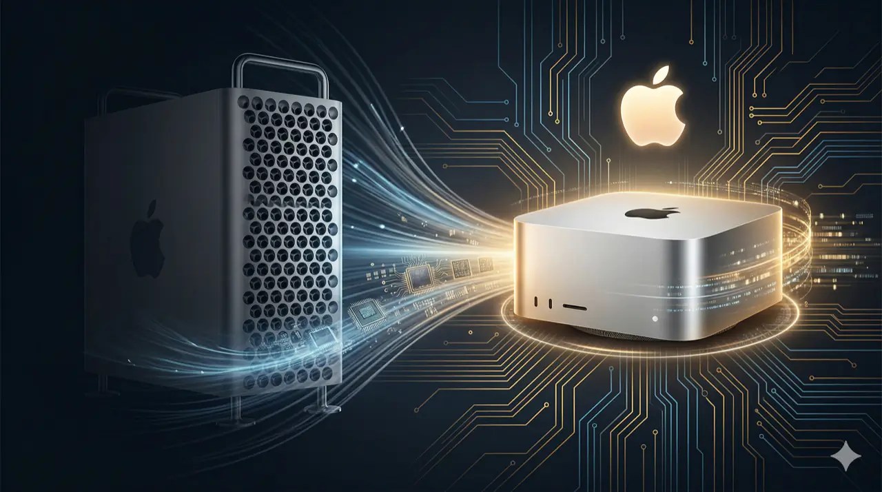 蘋果停產Mac Pro Mac Studio成專業桌機主力