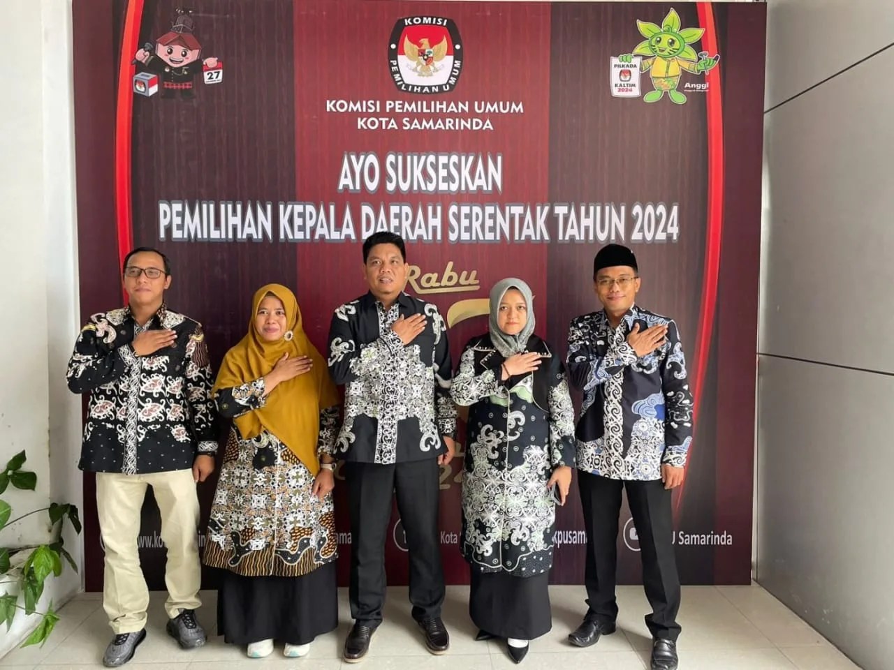 KPU Kota Samarinda Masih sepi belum ada satupun Calon Walikota dan Wakil Walikota yang Mendaftar