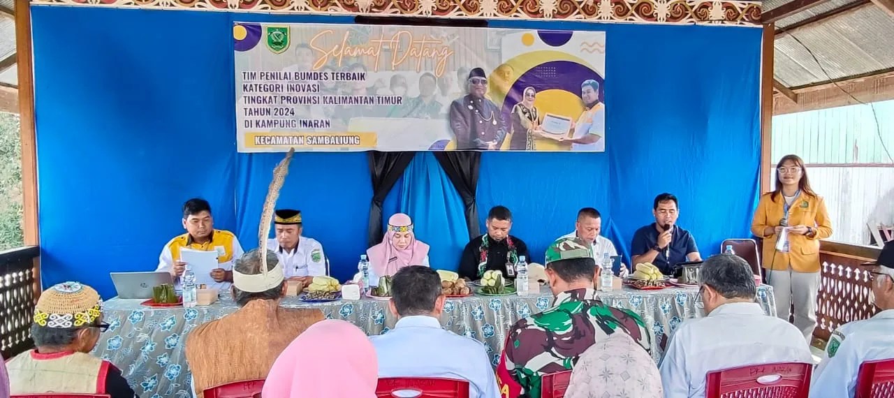 Kampung Inaran Kecamatan Sambaliung Binaan PT Berau Coal Raih Juara 1 BUMK Tingkat Kabupaten Tahun 2024 Kategori Inovasi