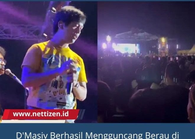 D’Masiv Berhasil Mengguncang di Malam Pembukaan Berau Expo 2024.