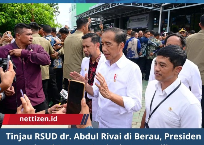 Tinjau RSUD dr. Abdul Rivai di Berau, Presiden Jokowi Dorong Peningkatan Fasilitas Kesehatan