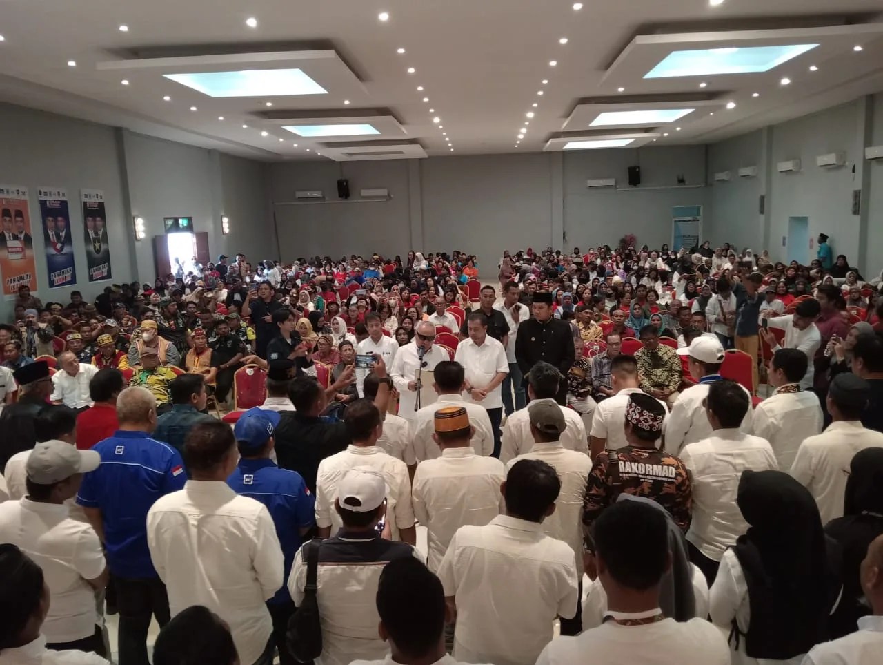 Cagub Kaltim Isran-Hadi Lantik Tim Pemenangan Dan Tim Relawan Di Berau”100 Persen Kemenangan Isran-Hadi Di Berau, Lanjutkan Dan Tuntaskan Program 5 Tahun Kedepan”