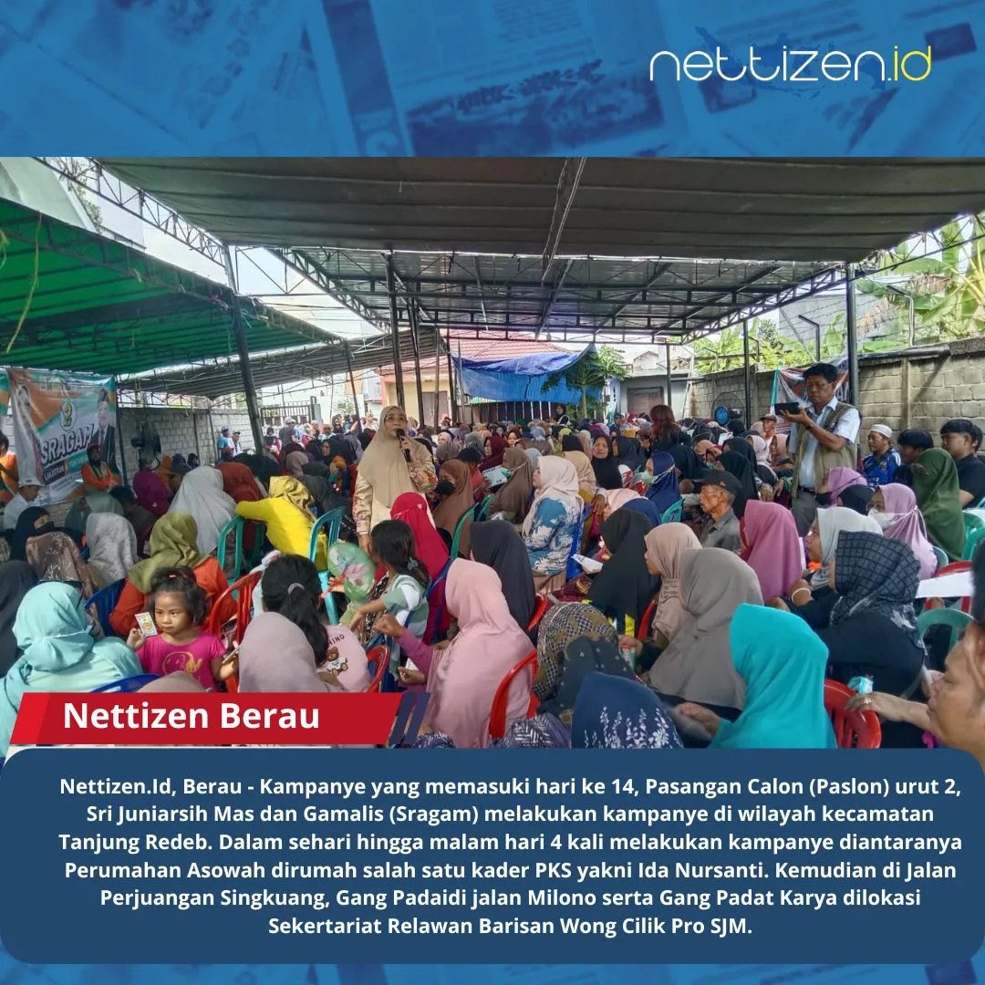 Siap Lanjutkan Dan Tuntaskan Semua Program Yang Belum Terealisasi. 18 program Ditambah 8 Plus Paslon Sri Juniarsih Mas Dan Gamalis Semuanya Untuk Warga Berau.
