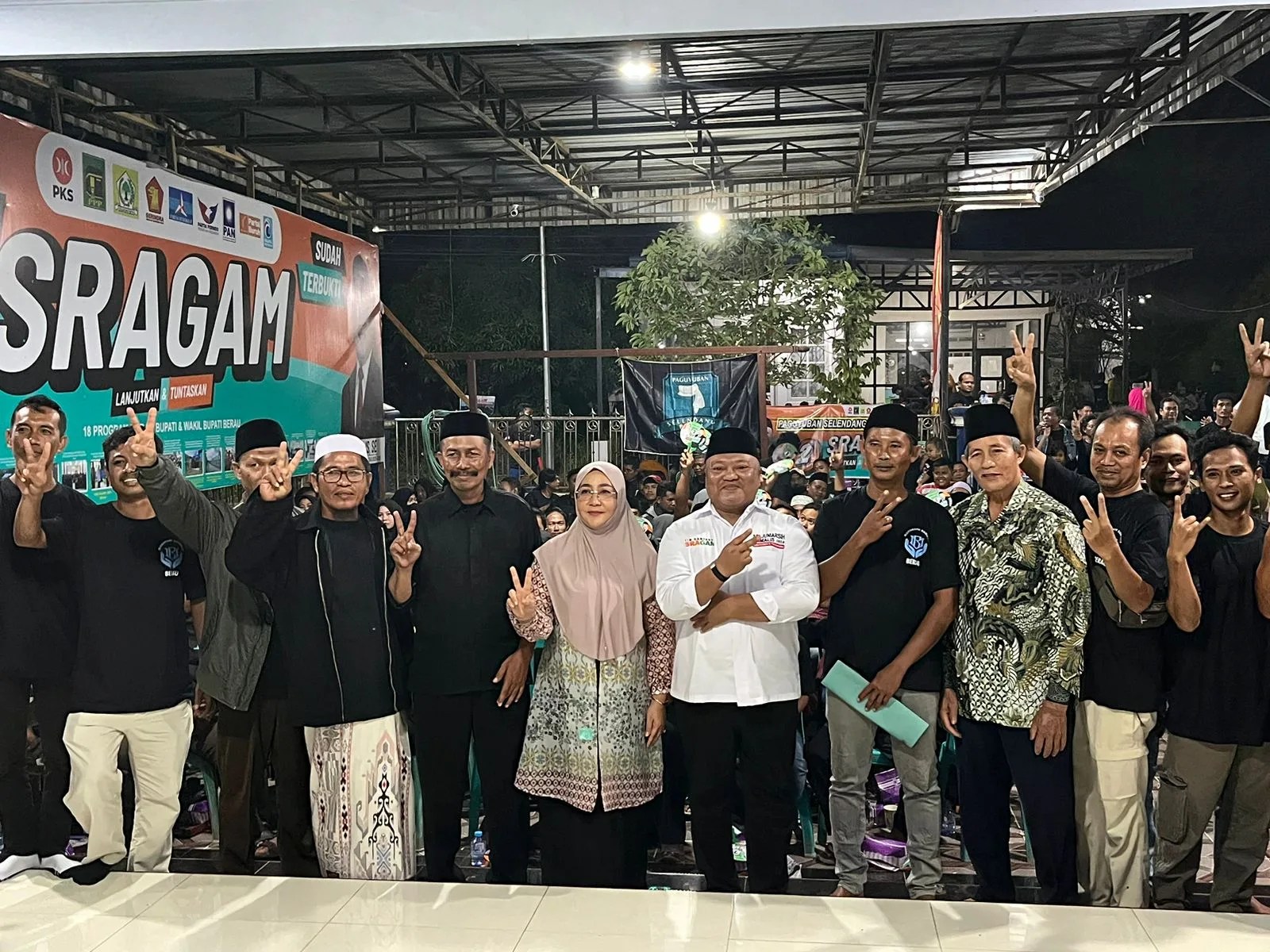 SraGam Tambah 3 Dukungan Ormas, Yakni Selendang Putih, Maharani Bangkit, Dan Putra Sakera Siap Menangkan SraGam