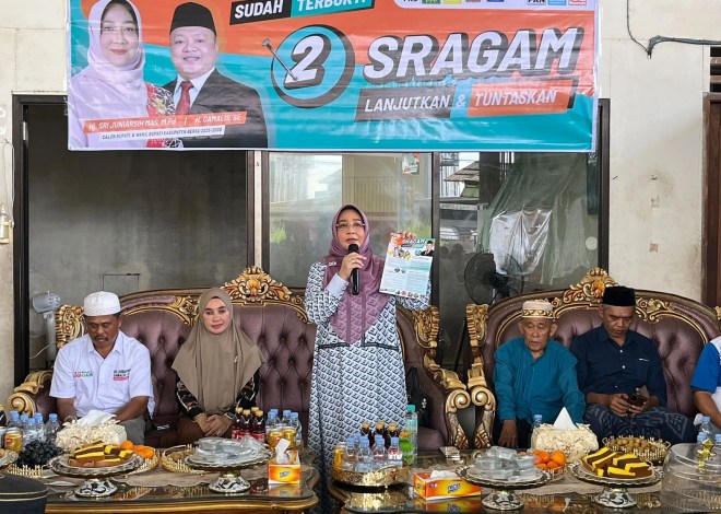 Tawarkan Program Unggulan untuk Meningkatkan Kesejahteraan Masyarakat Sri Juniarsih Mas Disambut Antusias Masyarakat Gunung Panjang