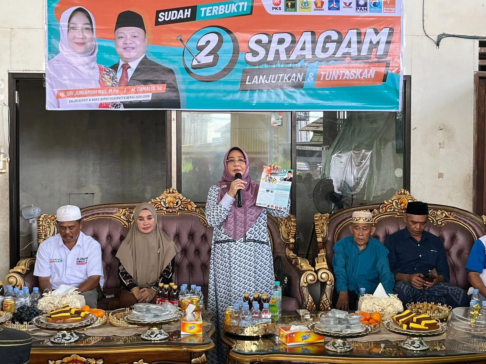 Tawarkan Program Unggulan untuk Meningkatkan Kesejahteraan Masyarakat Sri Juniarsih Mas Disambut Antusias Masyarakat Gunung Panjang
