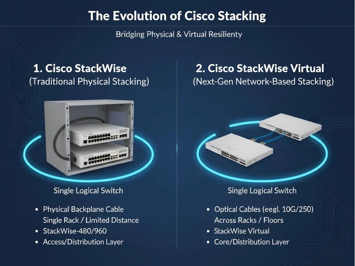 Cisco Stackwise Virtual Explained 2025 Comparison Deployment