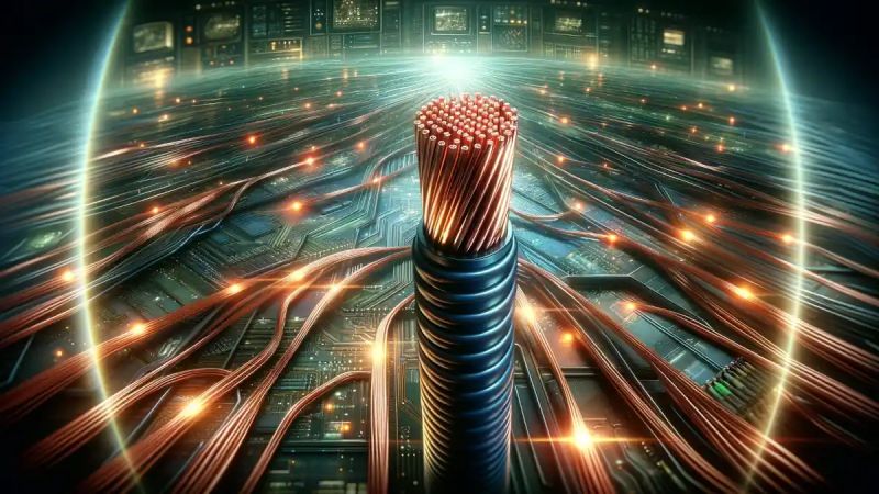 Copper Cabling Cabling Network Connections - Minimal Pictures - Classic Ultra HD Collection