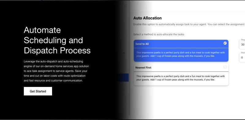 Home Services Scheduling Software Networkon - Gradient Design Collection - 4K Quality