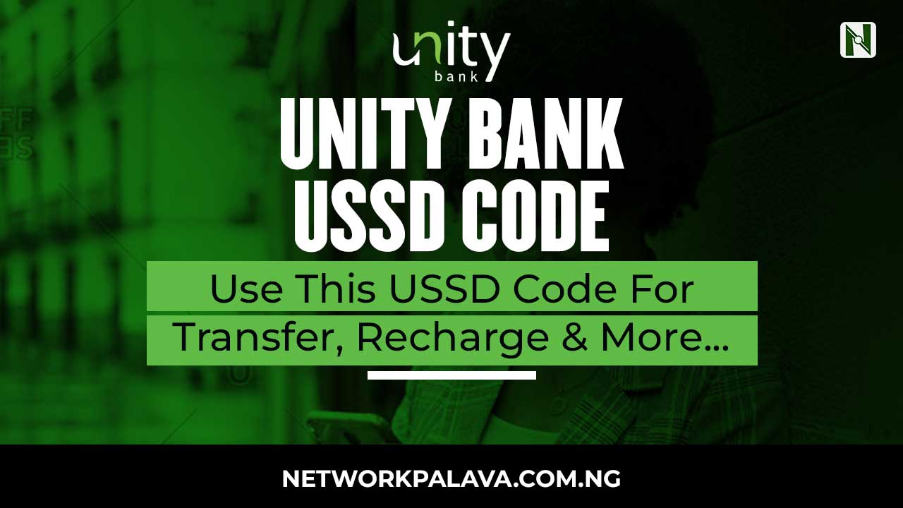 unity bank ussd code