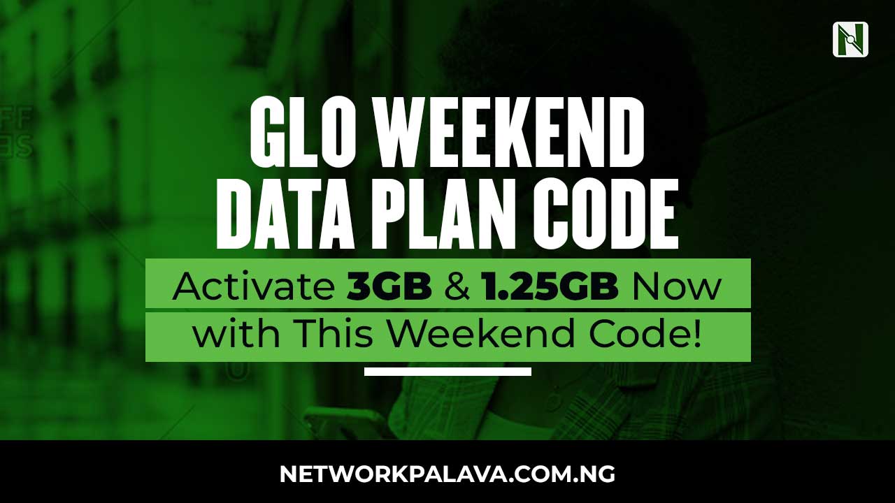 glo weekend data plan code