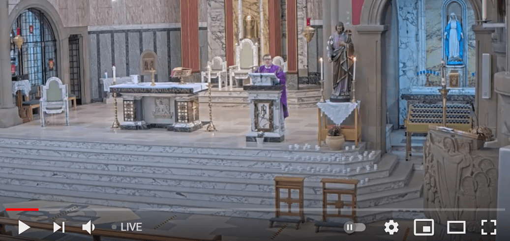 Youtube Stream from St Mirin Cathedral Paisley