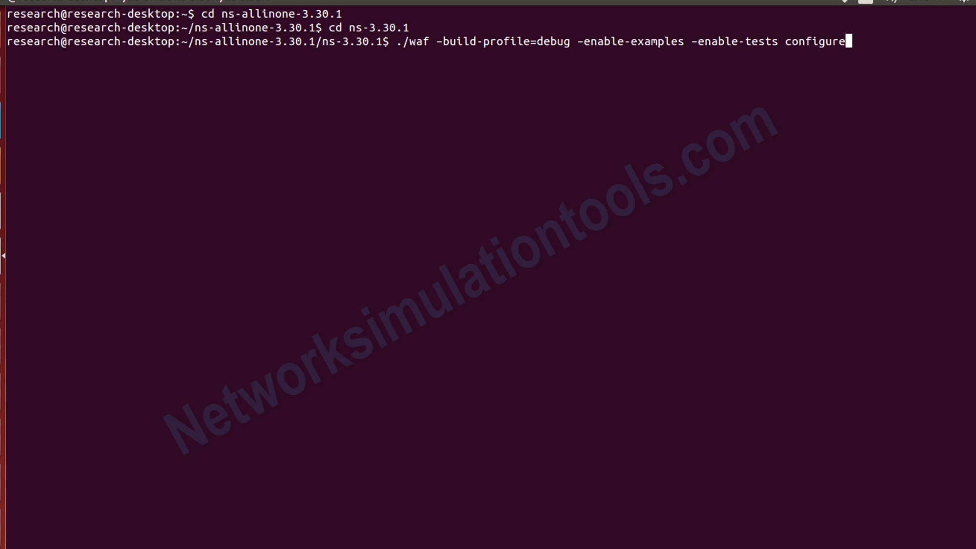 How To Install Ns3 On Windows With Ubuntu First Step 10Open the ns-3-dev solution file ns-3-devsln under the ns-3-devwindows folder.