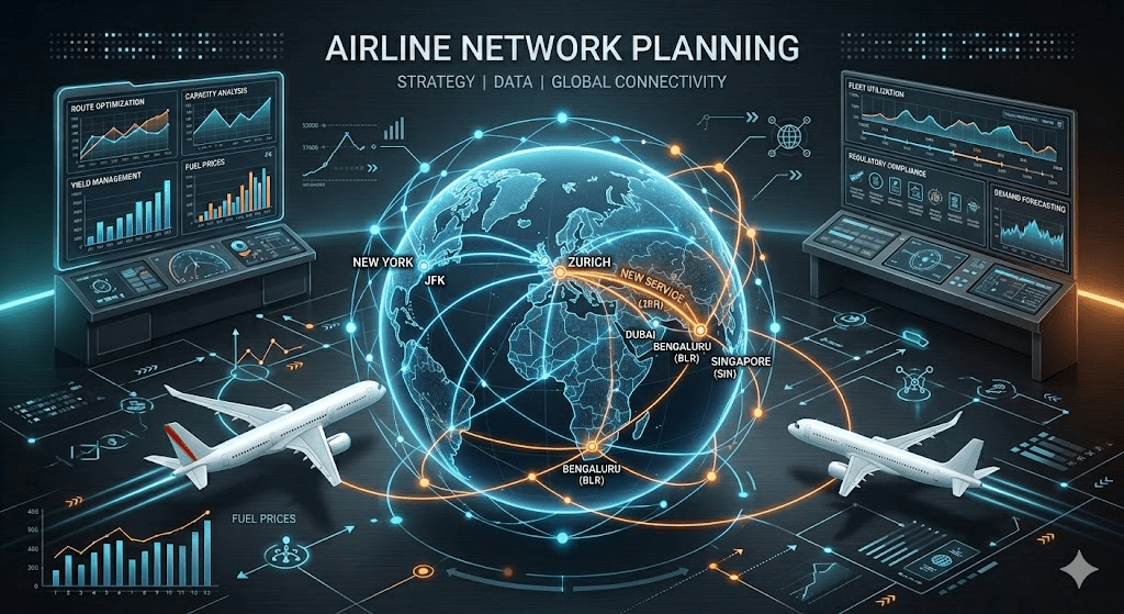 The Geometry of Fear: How Airline Network Planning Adapts to the West Asia Airspace Crisis