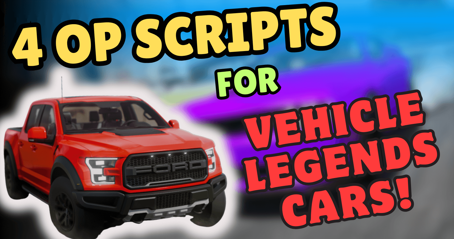 Supercharge Your Roblox Rides Car Script Secrets 4 OP Roblox Scripts For Vehicle Legends Cars 1 
