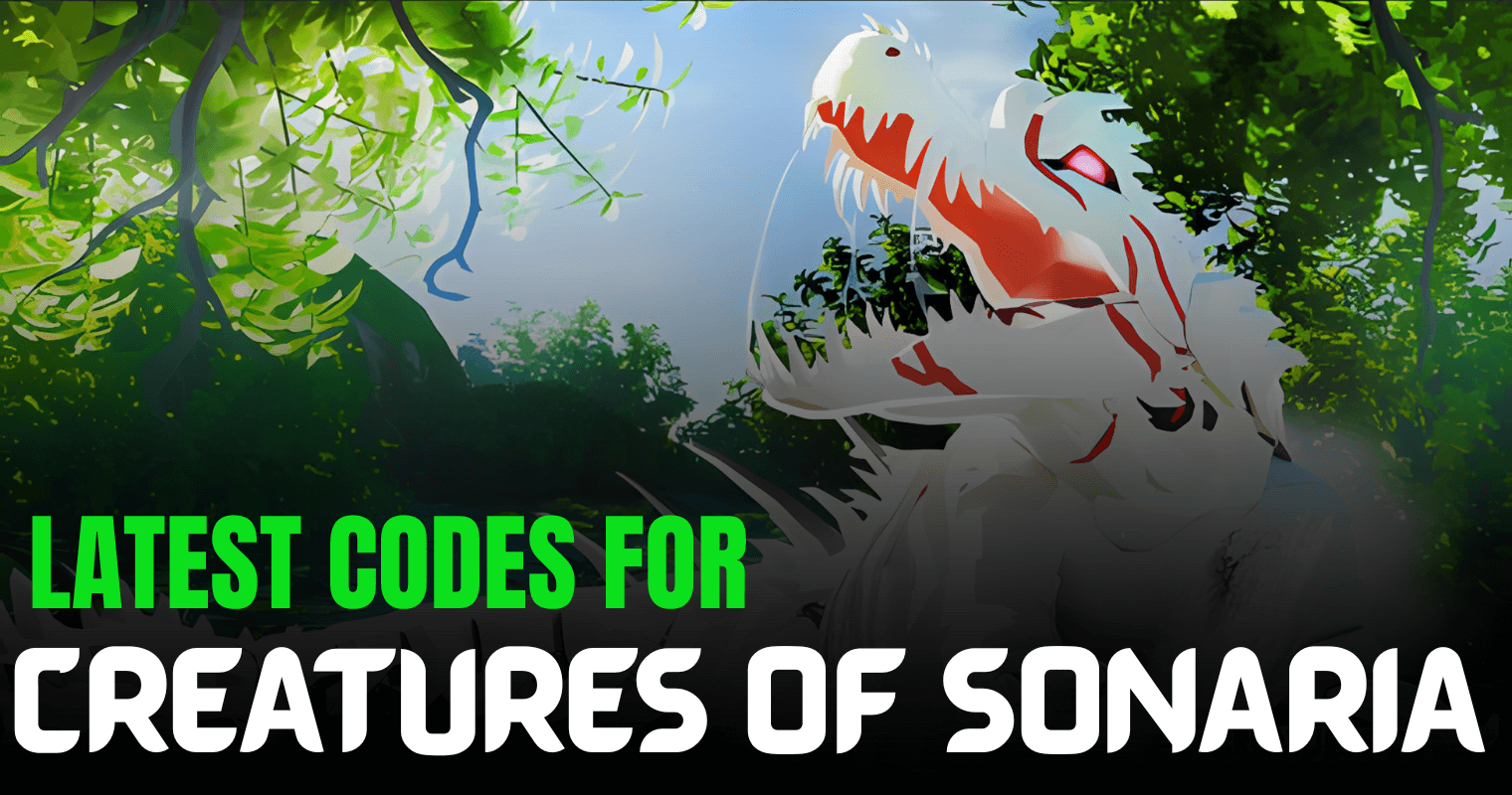 Latest Creatures Of Sonaria Codes December 2025 AK 88 1 