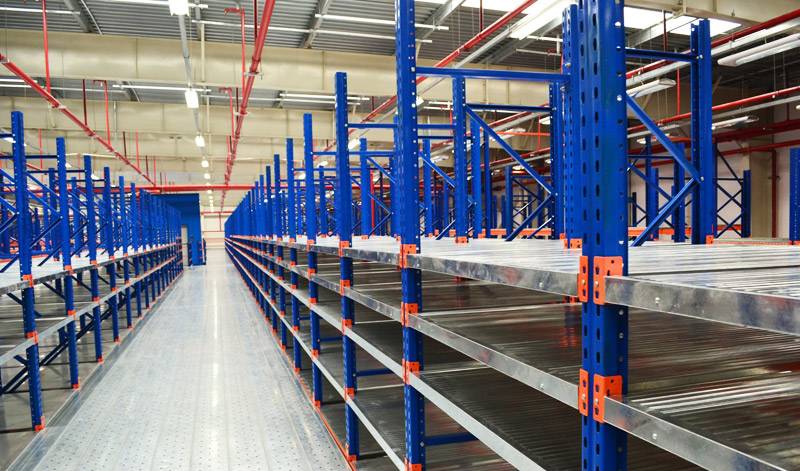 Multi Tier Racking System Netzero - Professional Space Texture - Ultra HD