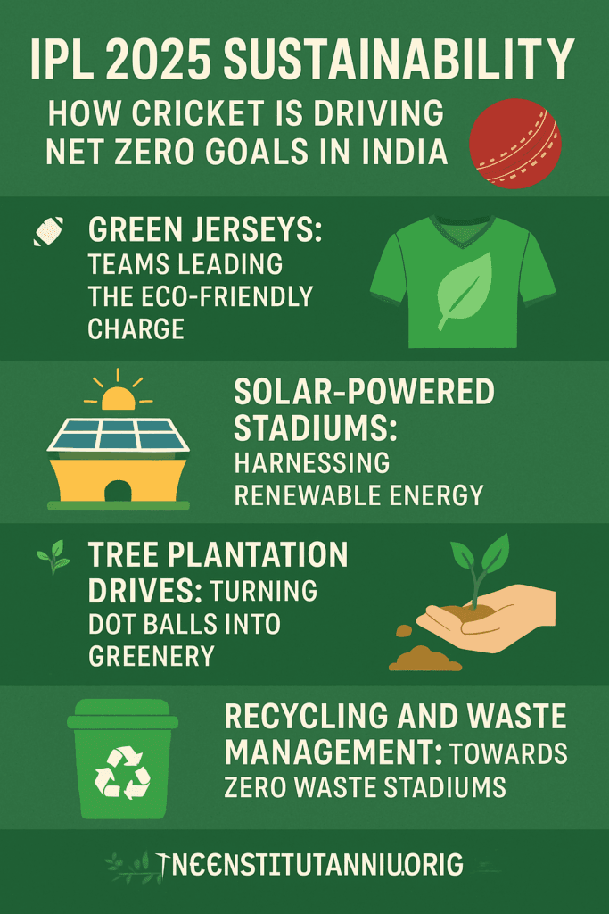 IPL 2025 Sustainability