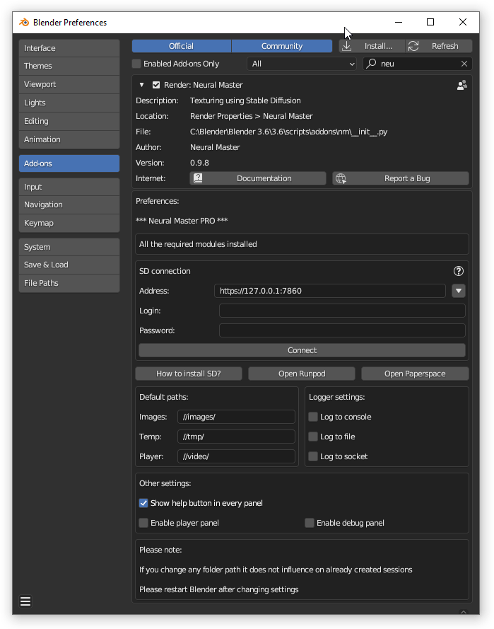 The Directory For Data In The Addon Preferences Doesn T Exist Issue - Abstract Illustrations - Beautiful Full HD Collection