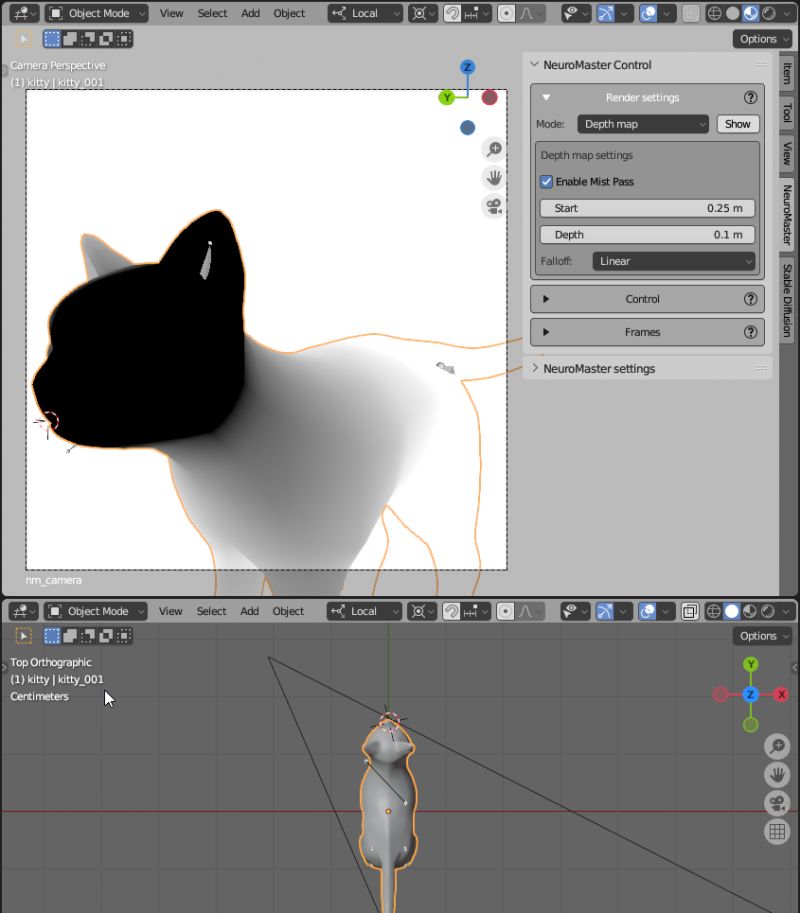 Render Settings Panel Neural Master - Incredible Mobile Abstract Photos | Free Download