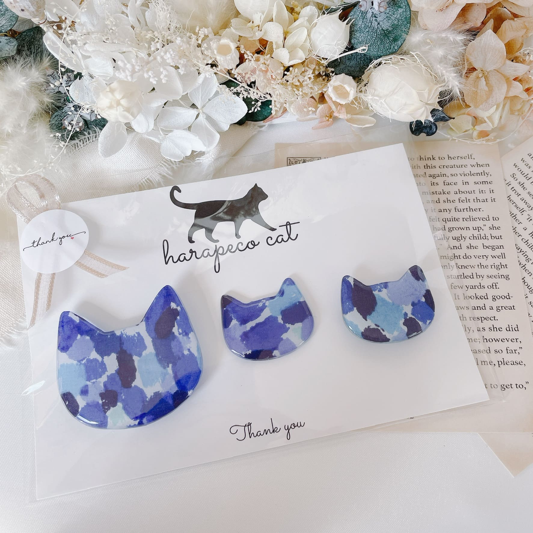 親子お揃いリバにゃんヘアゴム 4 - 画像 (5)