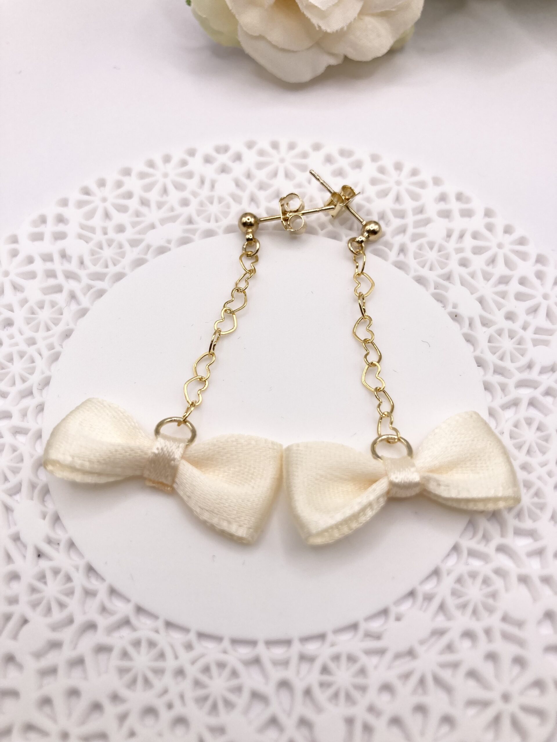 p054 リボンピアス - 画像 (6)