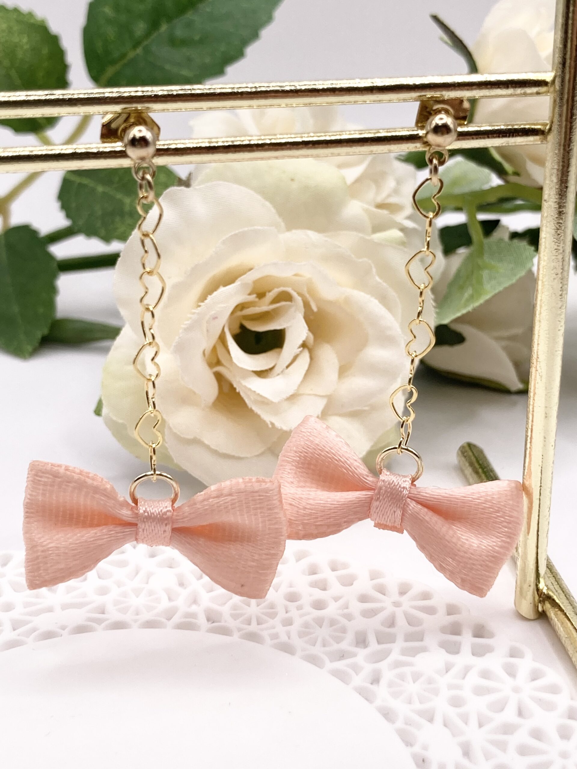 p054 リボンピアス - 画像 (13)