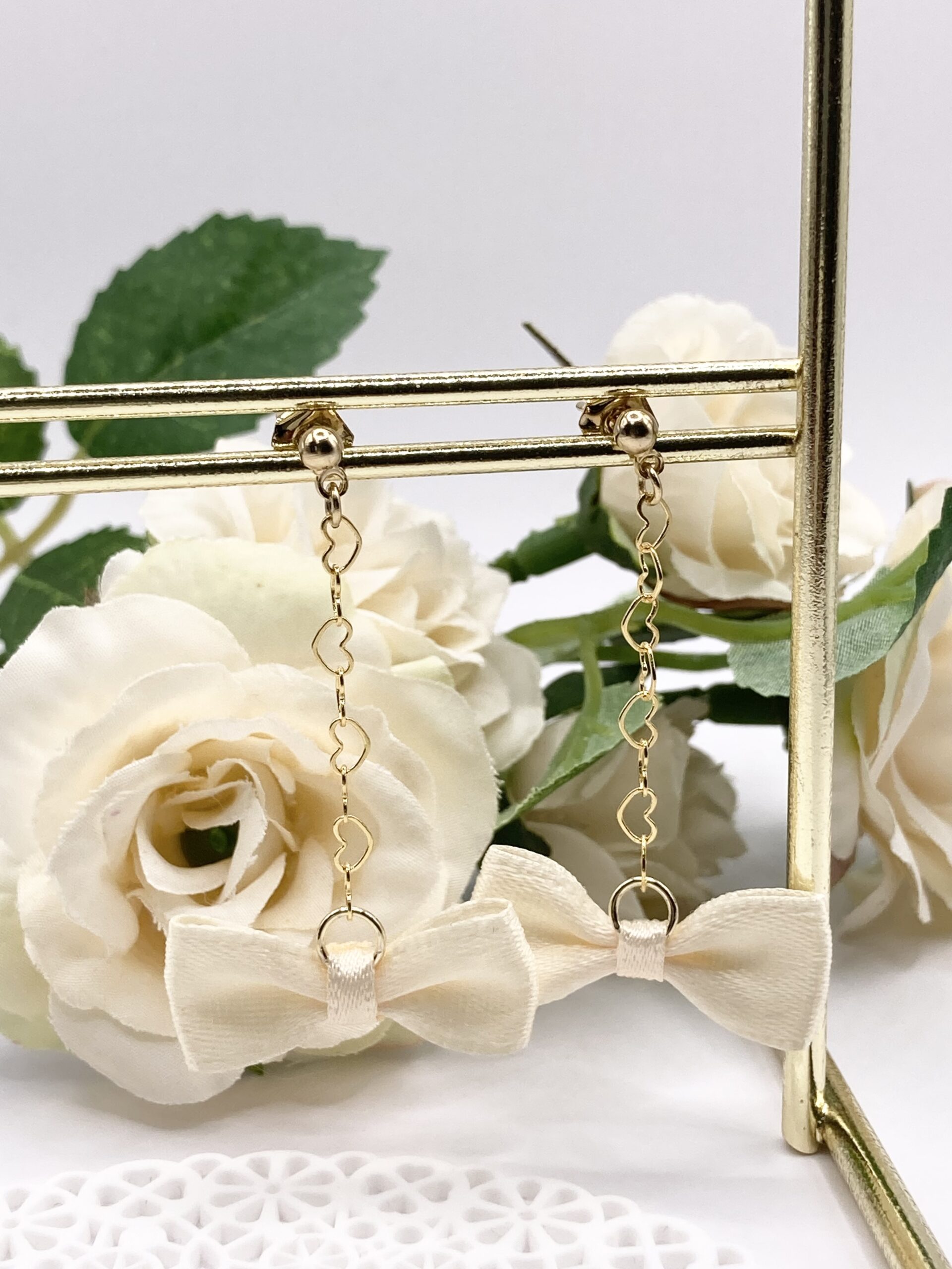 p054 リボンピアス - 画像 (10)