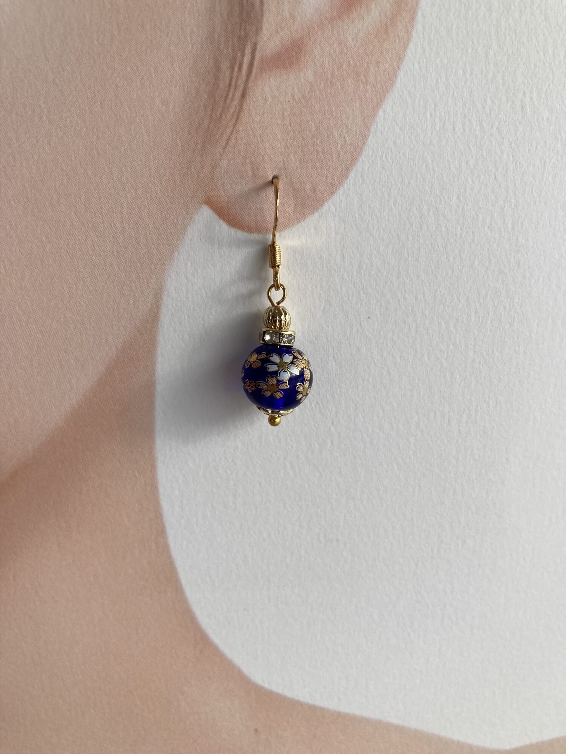 p170 桜柄香水瓶ピアス - 画像 (13)