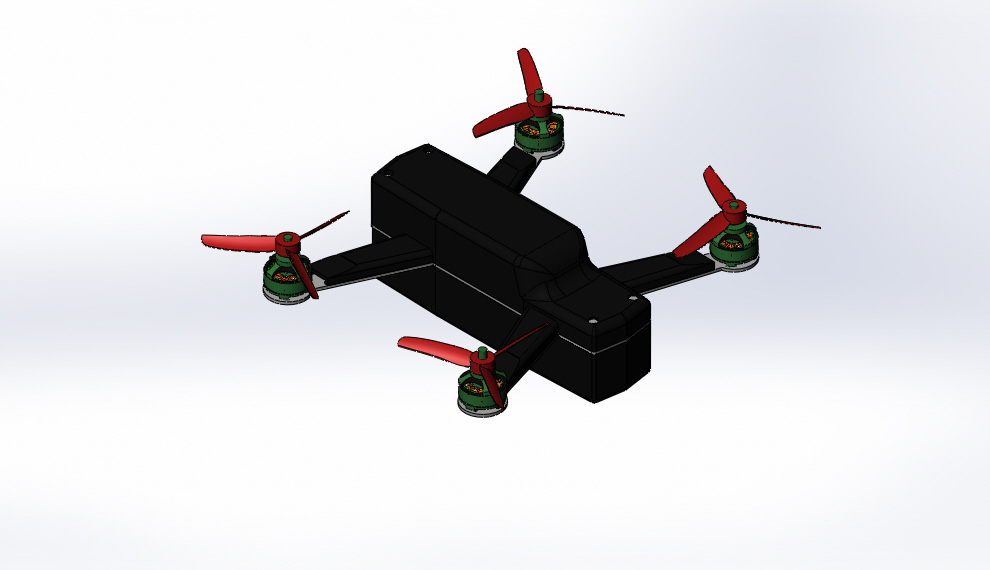 Waterproof action camera drone